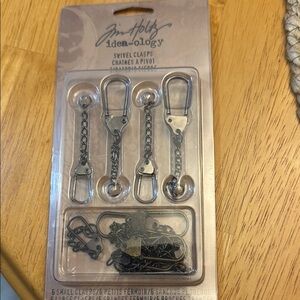 COPY - Silver Swivel Clasps